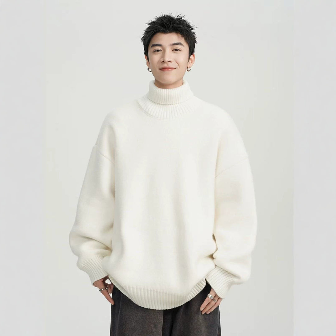 Unisex Oversized Turtleneck Sweater Mune Fashion