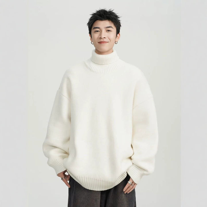 Unisex Oversized Turtleneck Sweater Mune Fashion