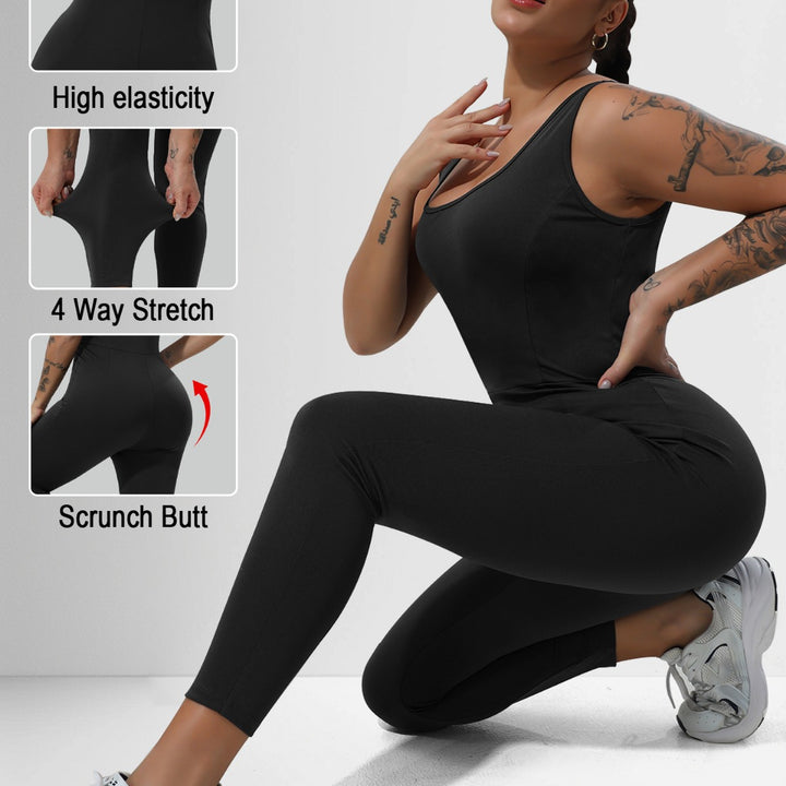 Women's Shaping Sport Bodysuit with High Waistband and Shaping Effect Mune Fashion