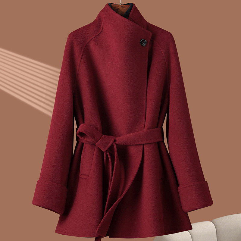 Women's Elegant and Classic Trench Coat Mune Fashion