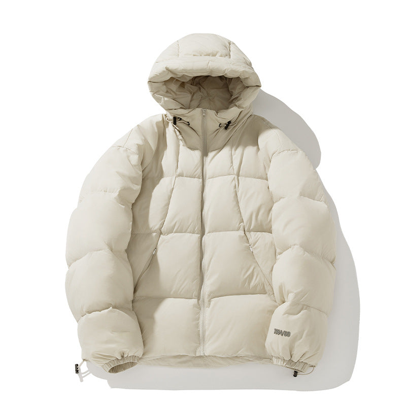 Unisex Quilted Padded Jacket with Hood and Thermal Insulation Mune Fashion