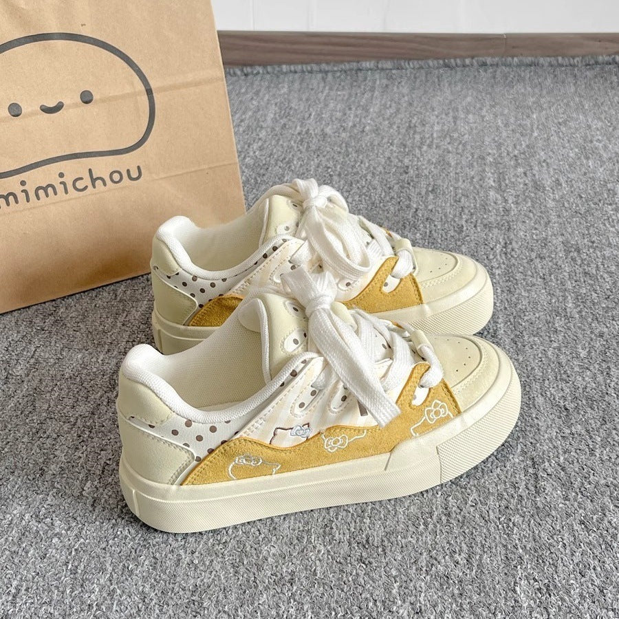 Women's sneaker with playful animal design and breathable upper material Mune Fashion