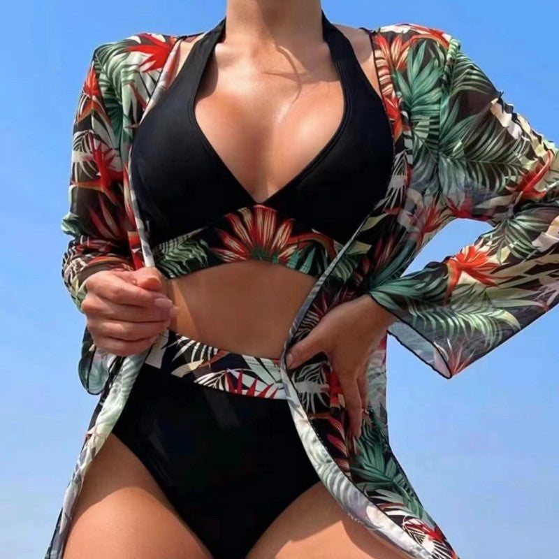 Women’s bikini set with colorful cover-up Mune Fashion