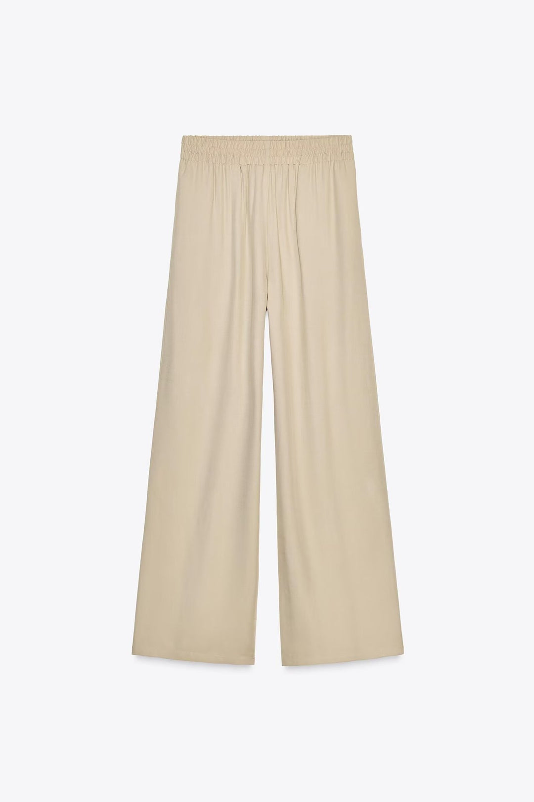 Ladies Soft Jersey Palazzo Pants with Elastic Waistband and Wide Leg Mune Fashion