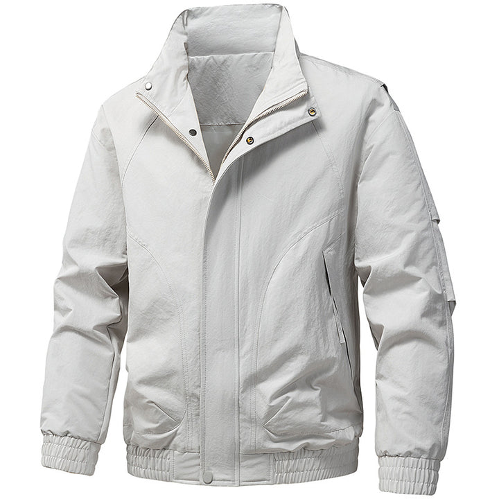 Men's functional jacket with stand-up collar Mune Fashion
