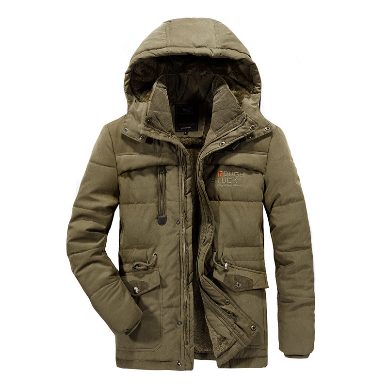 Men's Thermo-Field Parka with continuous teddy lining and utility pockets Mune Fashion