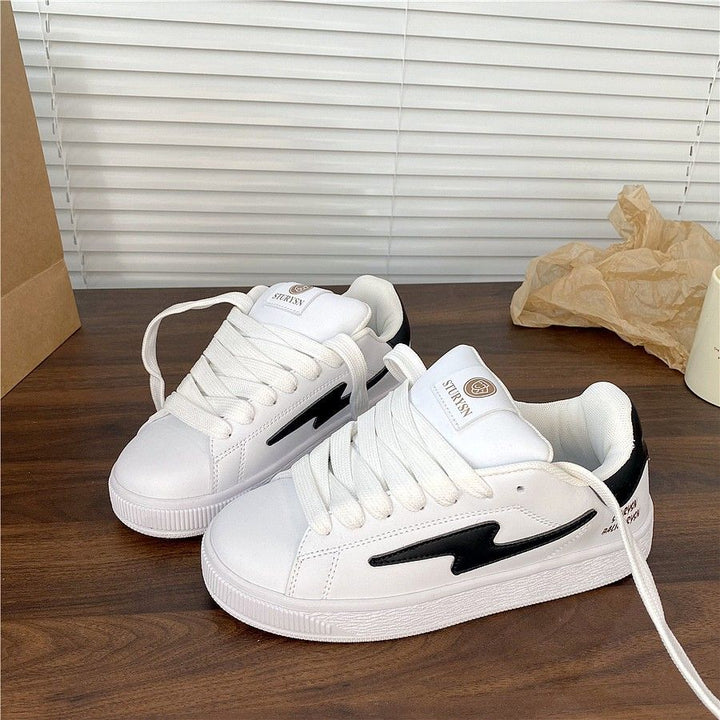 Women's sneakers with high-quality leather upper and durable sole Mune Fashion