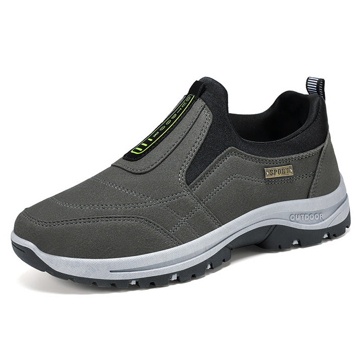 Men's sporty outdoor slip-on sneakers with non-slip tread sole Mune Fashion