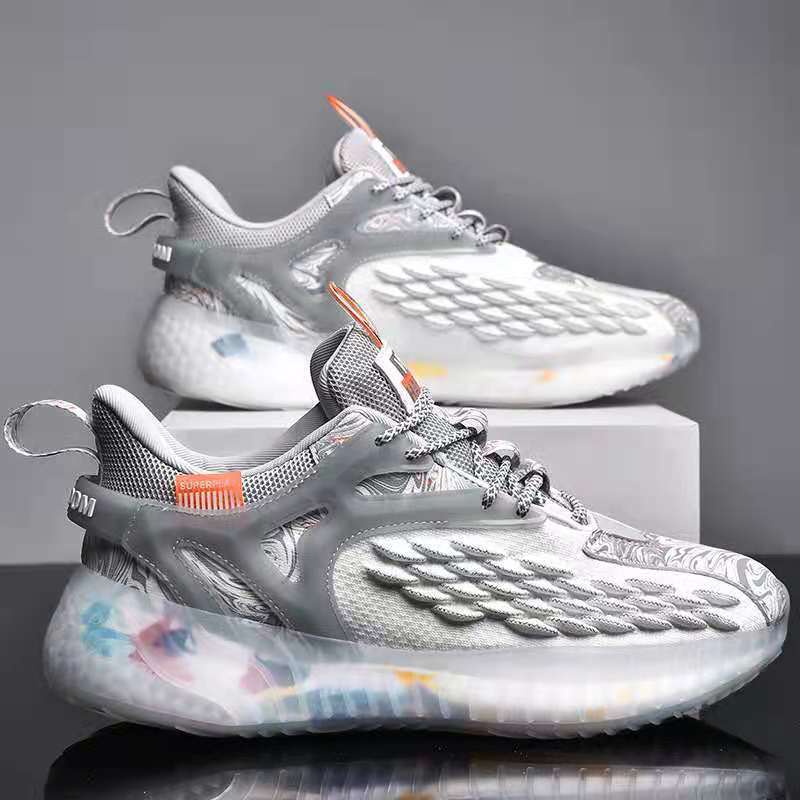 Unisex nan avant-garde hybrid sneakers with structured braid application and supportive heel bridge Mune Fashion