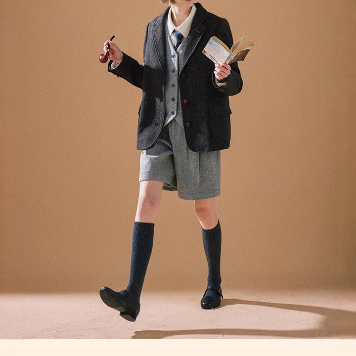 Women Elegant Tweed Blazer with Structure Mune Fashion