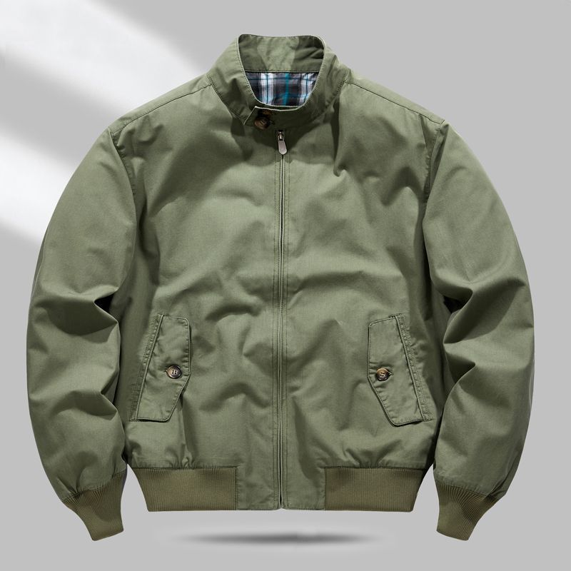 Men's Lightweight Transition Jacket with Checked Lining Mune Fashion