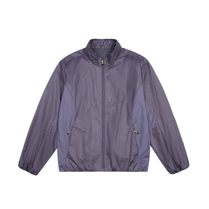 Women's Ultralight Running and Wind Jacket with Stand-Up Collar and Mesh Lining Mune Fashion