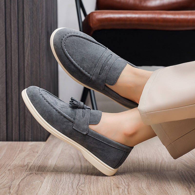 Men's Elegant Moccasins with Tassels Mune Fashion