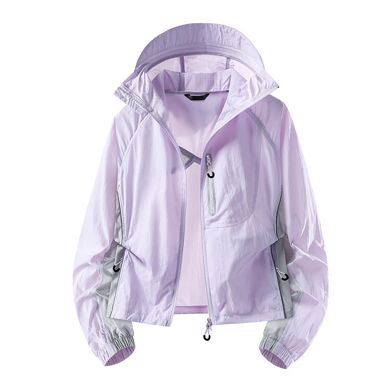 Women's Lightweight Windbreaker Jacket Mune Fashion