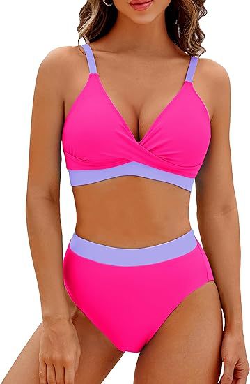 Ladies sporty high-waisted bikini Mune Fashion