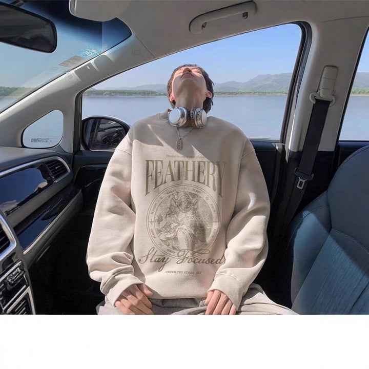 Unisex Casual Sweatshirt with Graphic Print Mune Fashion