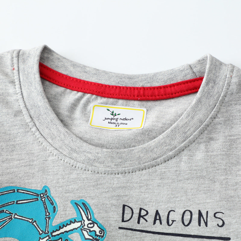 Boys T-shirt with vibrant dragon design Mune Fashion