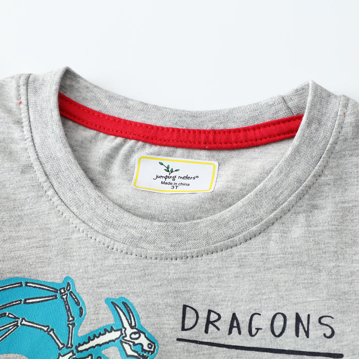 Boys T-shirt with vibrant dragon design Mune Fashion