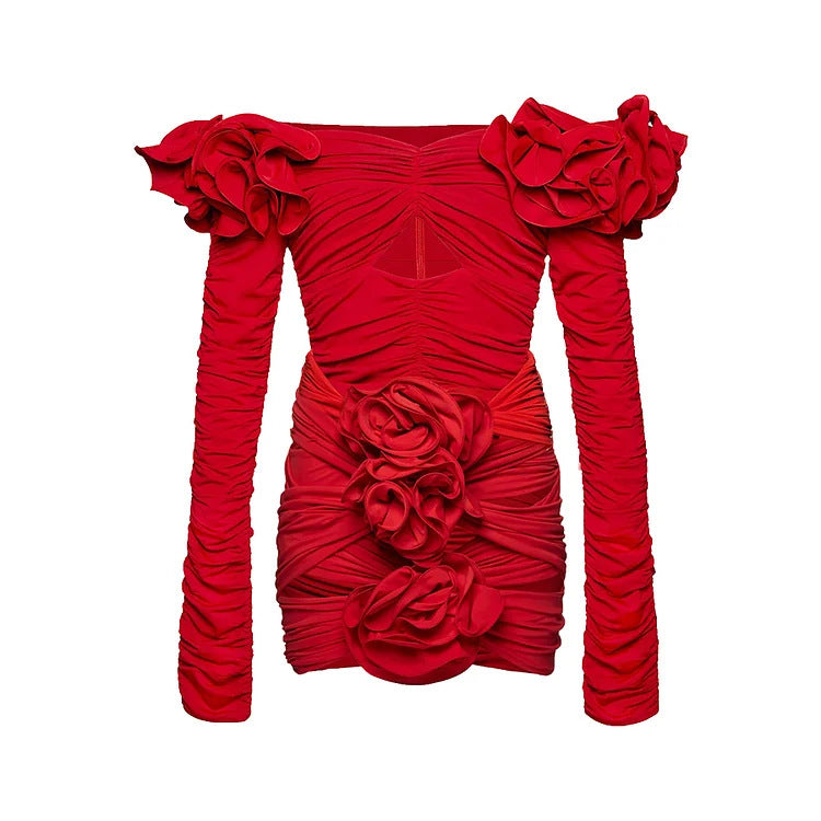 Women's One-Piece Swimsuit with Elaborate Ruffles and Tailored Silhouette Mune Fashion