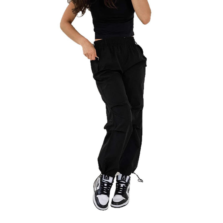 Women's cargo joggers with elastic waistband and drawstring Mune Fashion