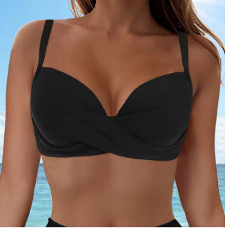 Ladies Elegant Bikini Top with Wrap Design Mune Fashion