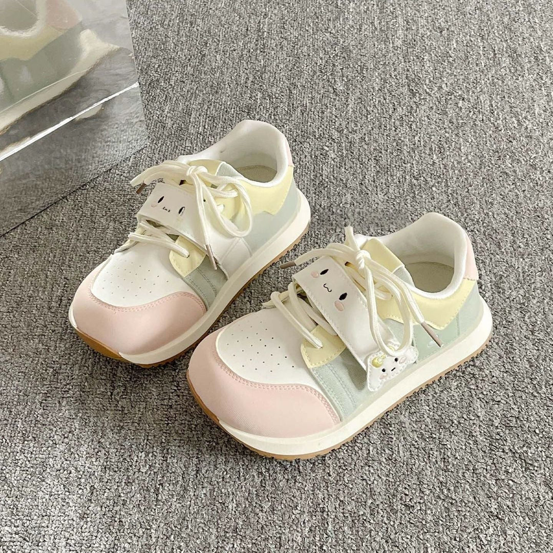 Women's children's sneakers with cute animal design and practical Velcro closure Mune Fashion