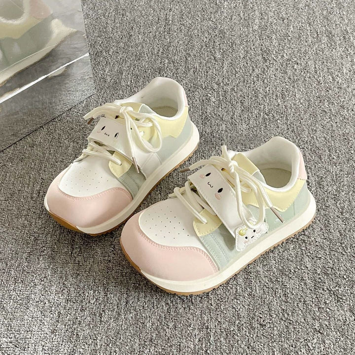 Women's children's sneakers with cute animal design and practical Velcro closure Mune Fashion