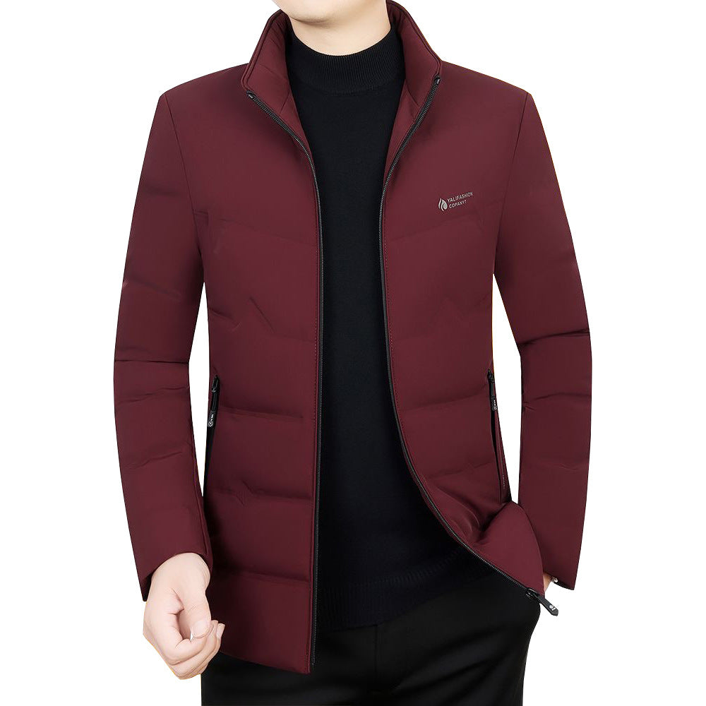 Men's quilted shirt jacket with light thermal lining Mune Fashion