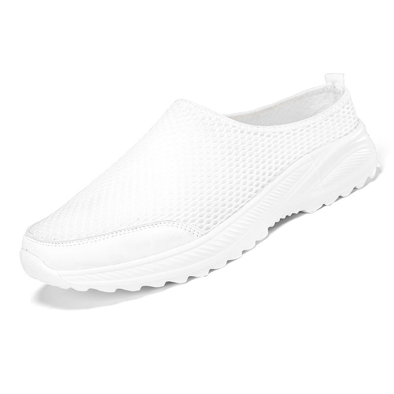 Unisex nan breathable mesh mule with grippy flex outsole and padded comfort insole Mune Fashion