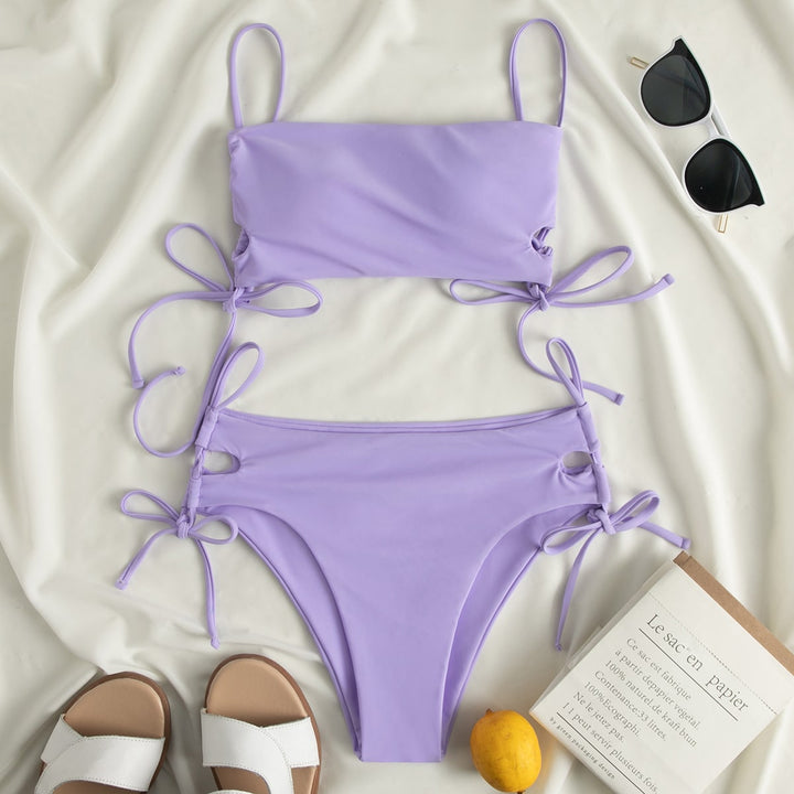 Women's bandeau bikini with sophisticated ties Mune Fashion