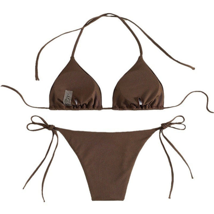 Women triangle bikini with adjustable straps Mune Fashion