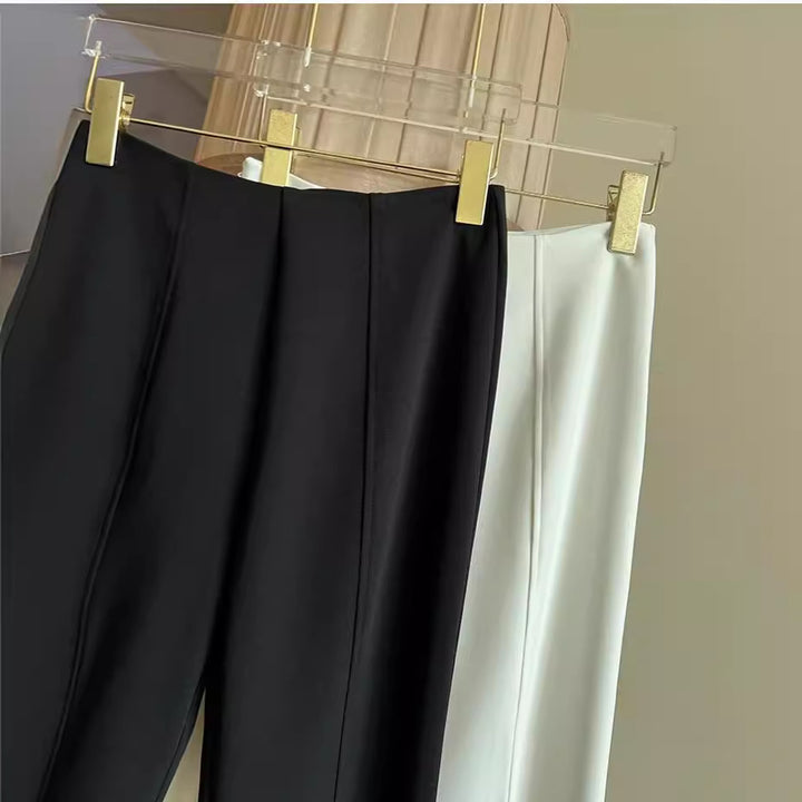 Women Elegant Kickflare Trousers Drune