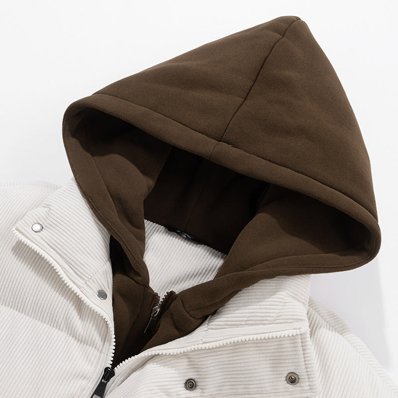 Men's Fashion Padded Jacket with Hood Mune Fashion