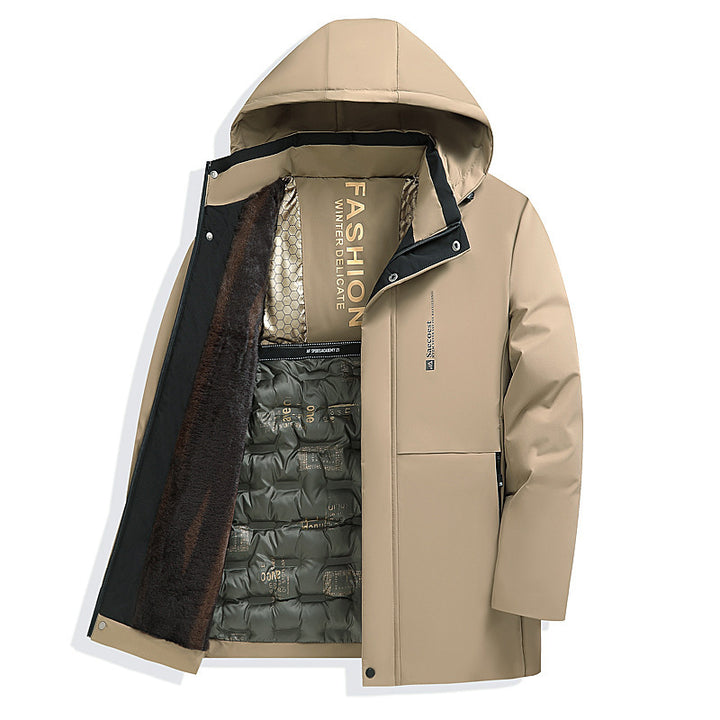 Men's High-Quality Winter Jacket with Faux Fur Lining Mune Fashion