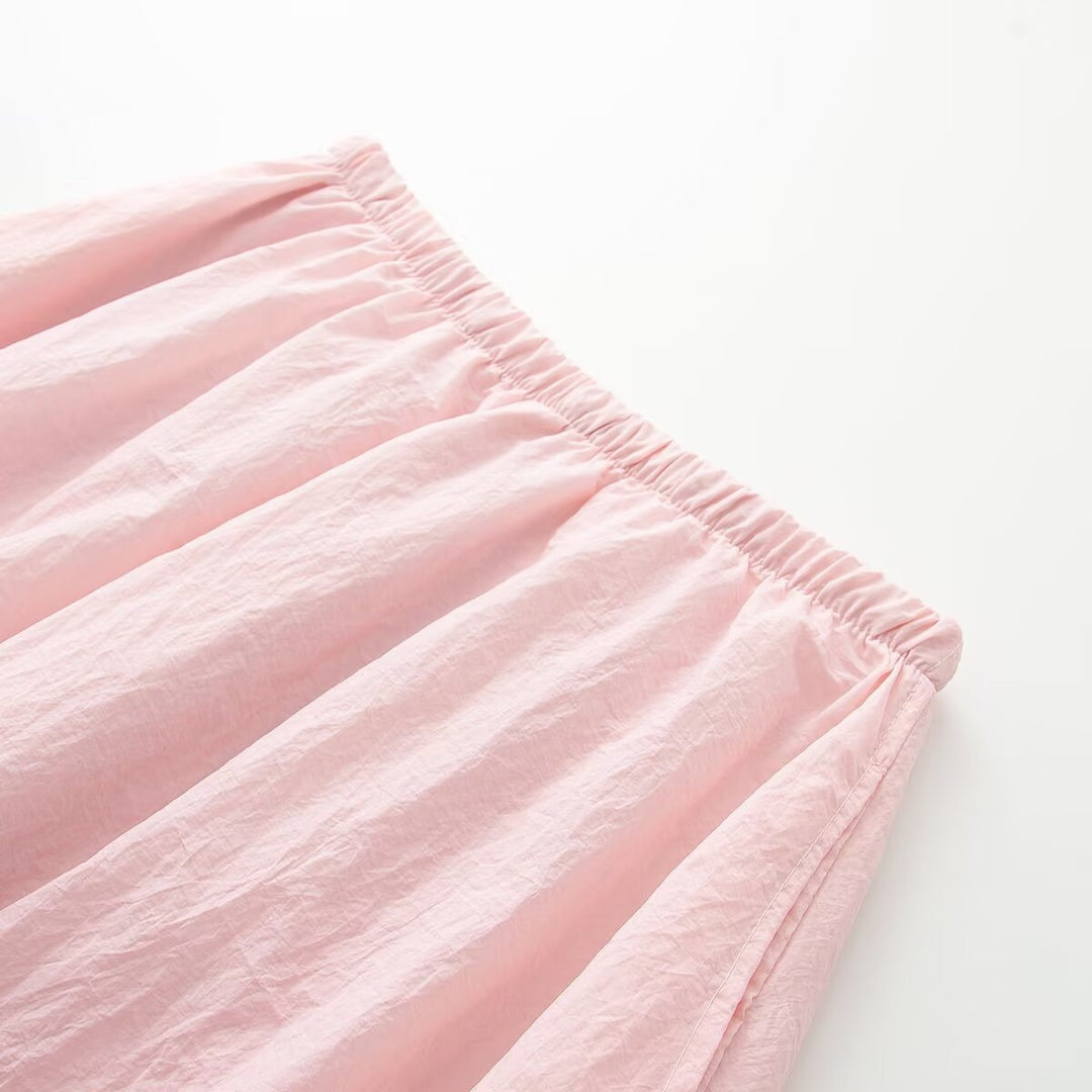 Women’s maxi skirt with wide pleats and balloon-shaped hem Mune Fashion