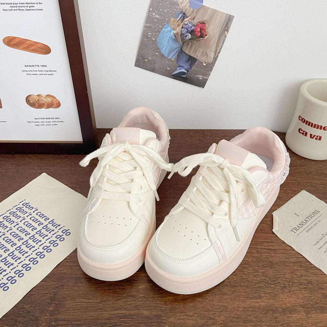 Women's sneakers with checkered design and comfortable cushioning Mune Fashion