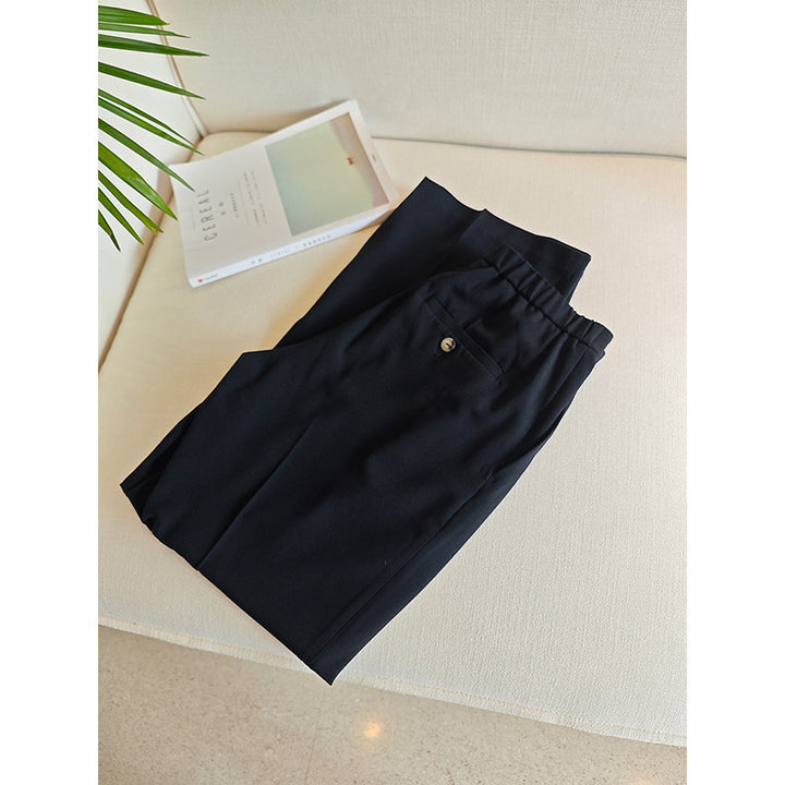 Ladies elegant and comfortable fabric trousers Drune
