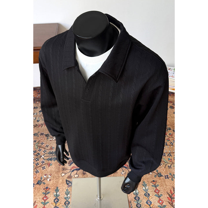 Men's Stylish and Breathable Stand Collar Sweater Mune Fashion