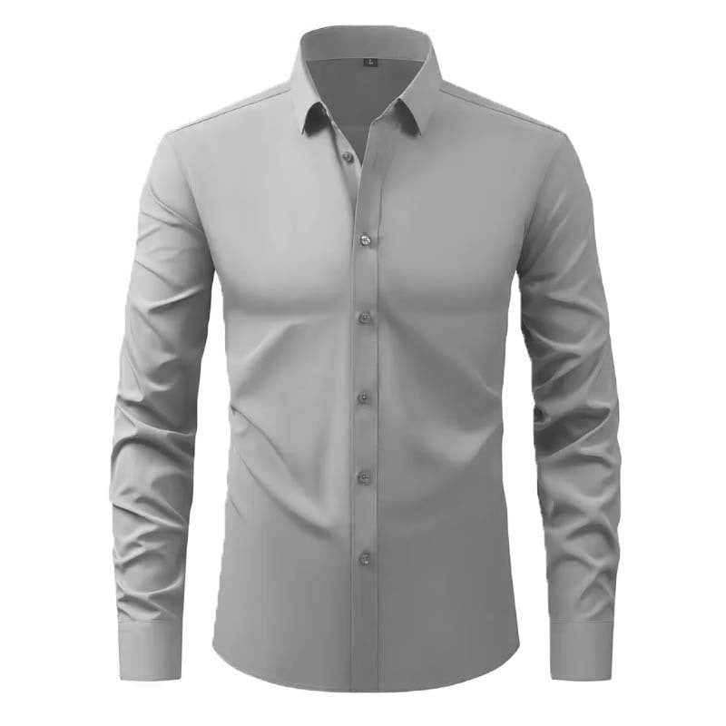 Men's long-sleeved shirt with innovative cut and modern design Mune Fashion