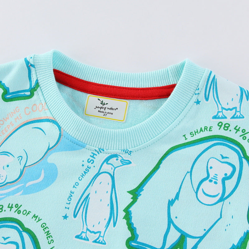 Boys sweatshirt with animal motif Mune Fashion