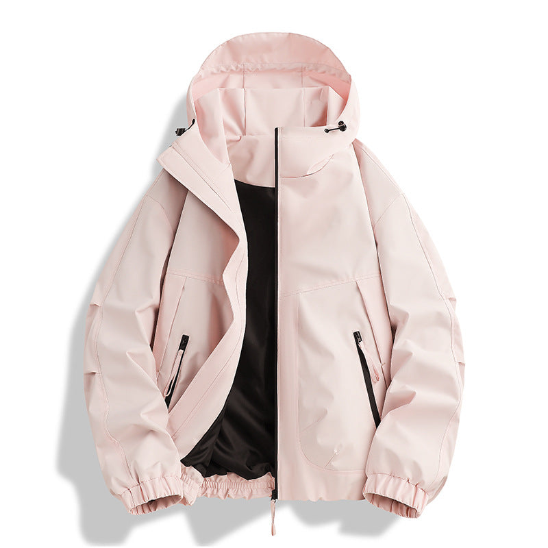 Men's waterproof Hooded Utility Parka with welded seams, adjustable hood, and concealed zip pockets Mune Fashion