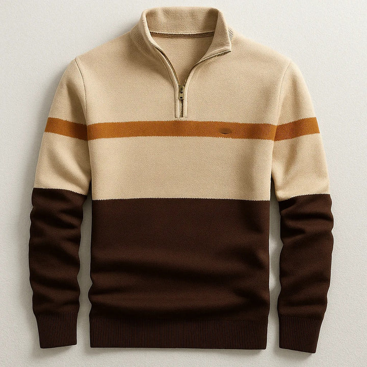 Men's Stylish Half-Zip Sweater