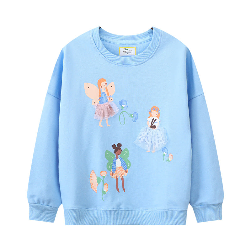 Girls leggings with colorful flower pattern Mune Fashion