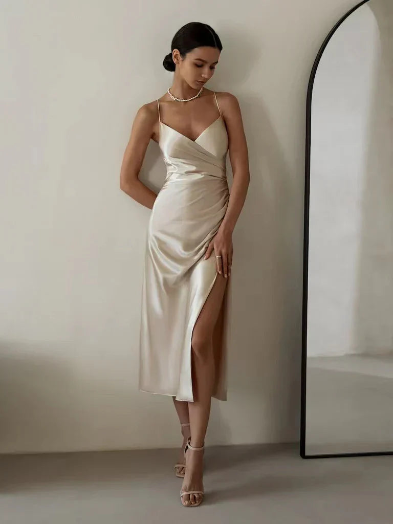 Mune | Short fashion dress without straps for women
