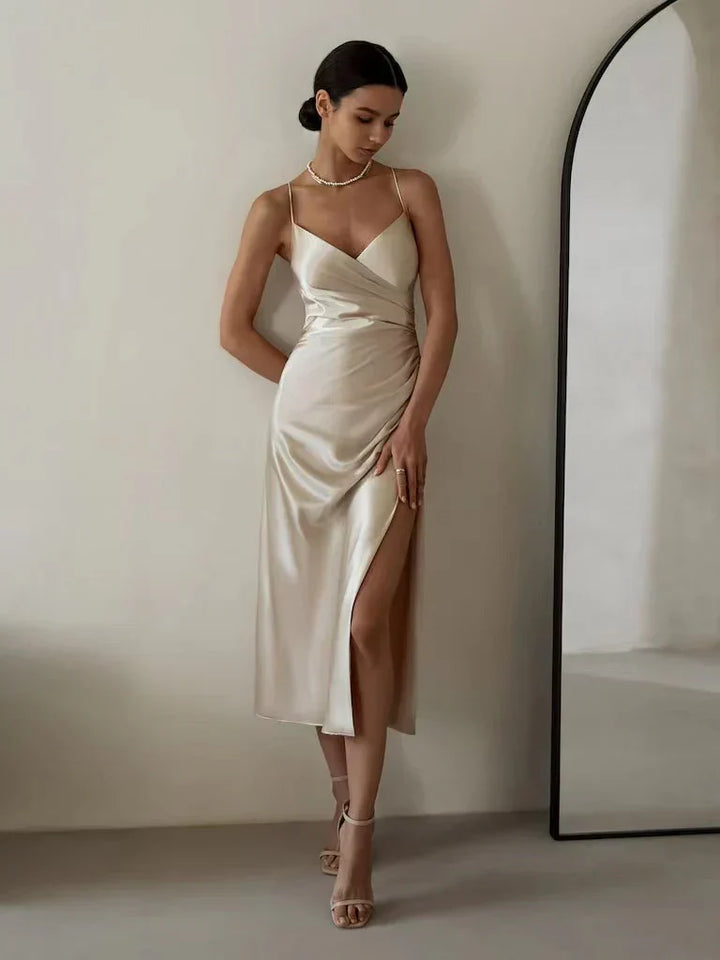 Mune | Short fashion dress without straps for women