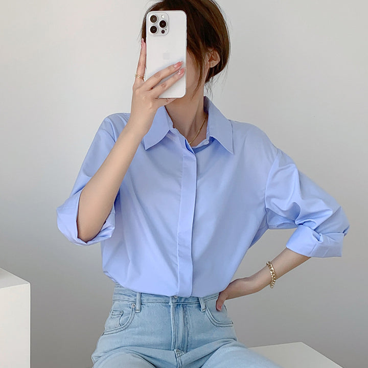 Women Stylish Oversized Blouse Mune Fashion