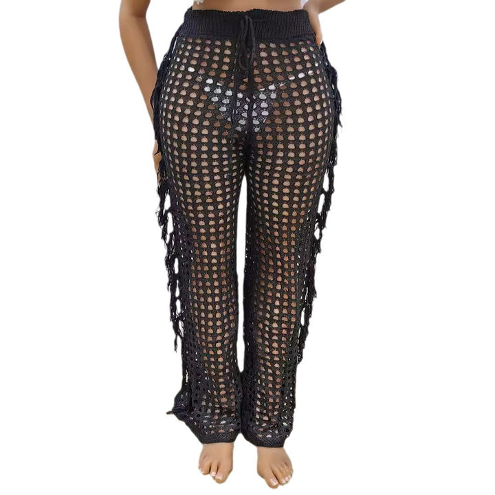 Women's airy crochet beach pants Mune Fashion