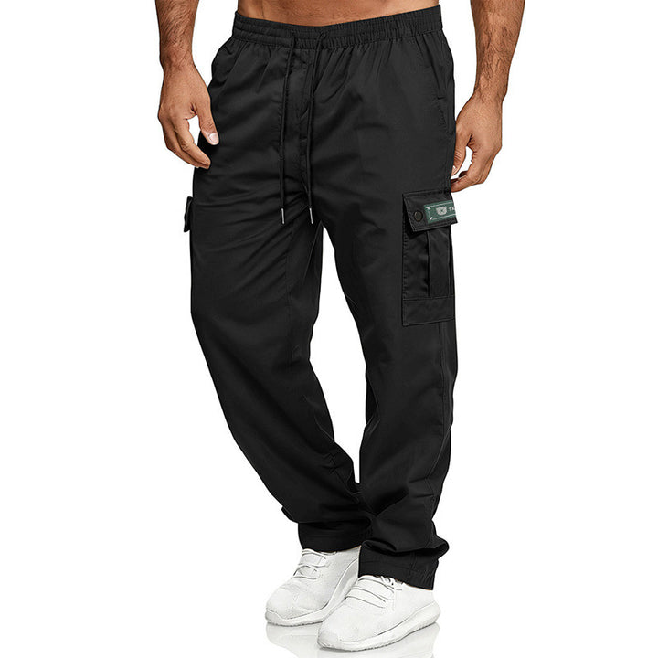 Men's cargo pants with elastic waistband, drawstring, and multifunctional pockets Mune Fashion