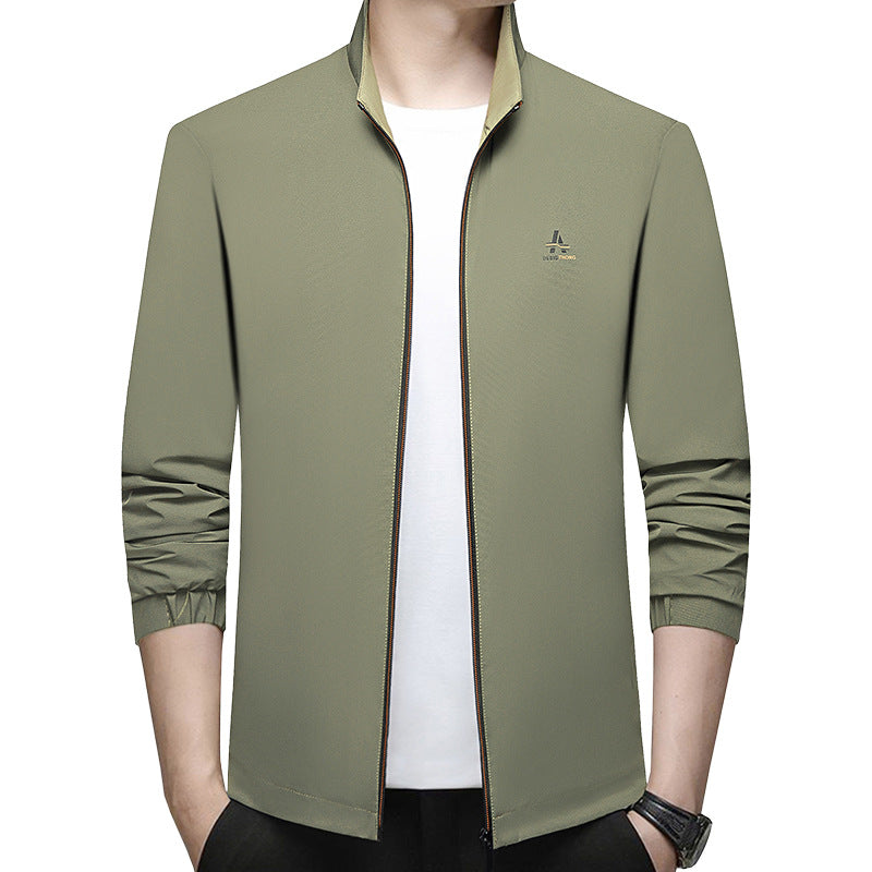 Men's field jacket with contrast inserts and chest zip pocket Mune Fashion