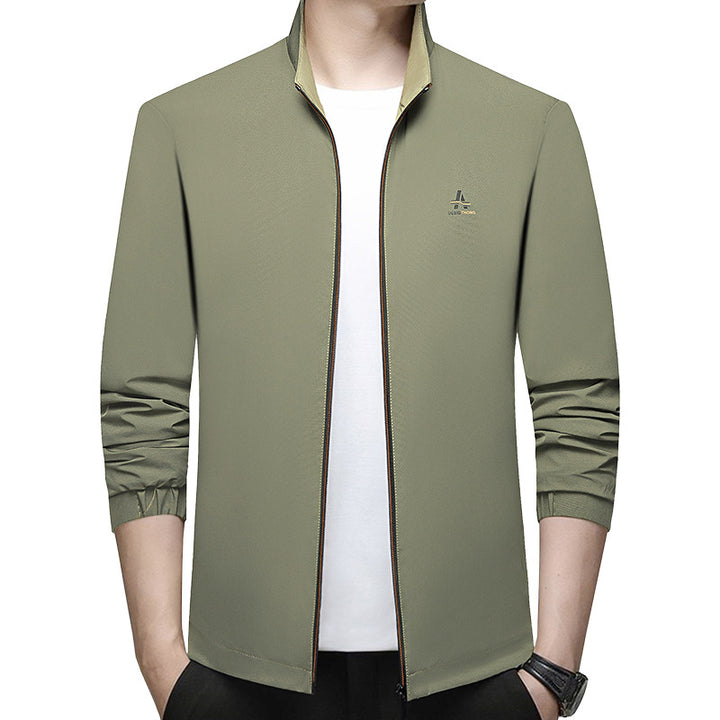 Men's field jacket with contrast inserts and chest zip pocket Mune Fashion